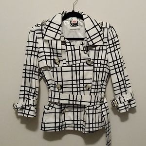 3/4 length crop jacket